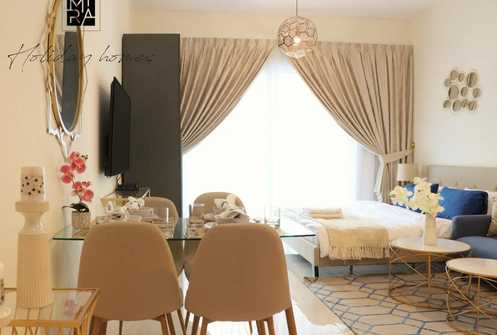 Apartment Mira Holiday Homes - Beautiful Studio In Ag Tower - 4 Min To Downtown Dubai