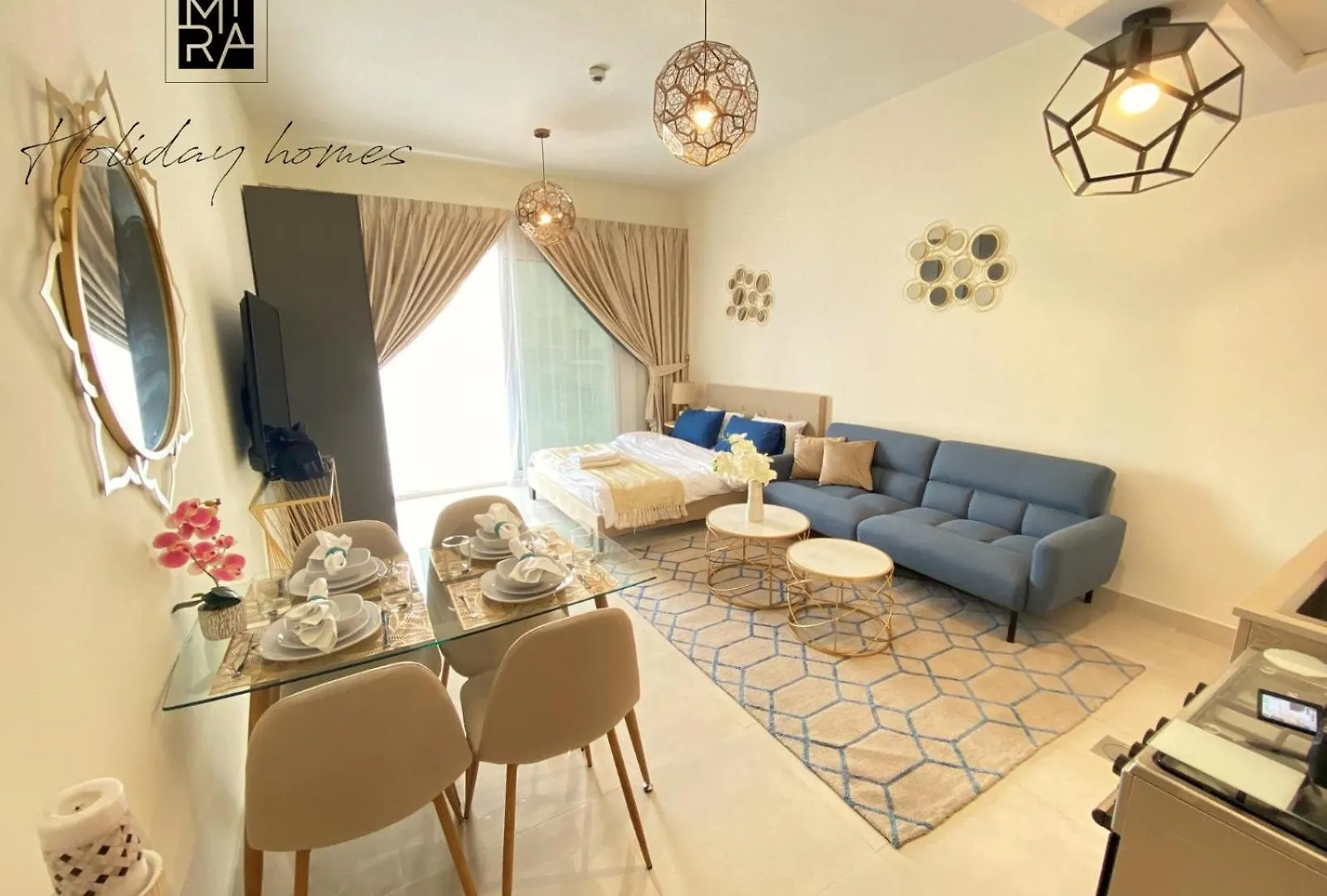Mira Holiday Homes - Beautiful Studio In Ag Tower - 4 Min To Downtown Dubai